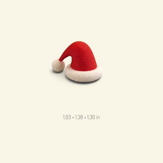 the tiny santa hat – miniature santa hat, detail 1, uggaz