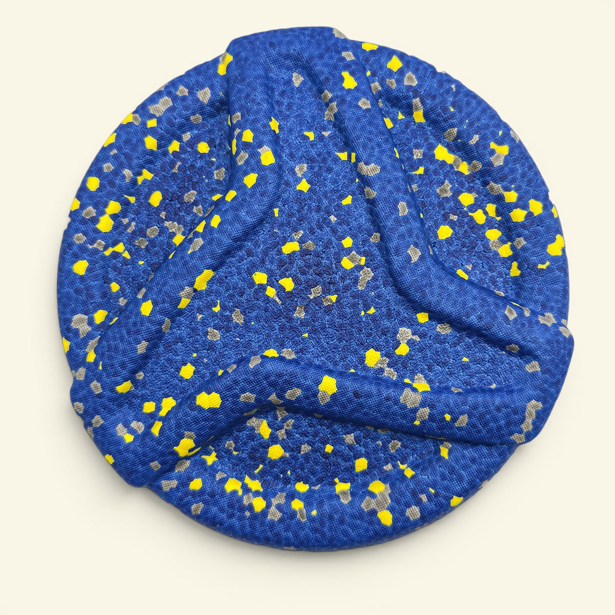the popcorn disc – blue, etpu foam fetch disc for dogs, uggaz
