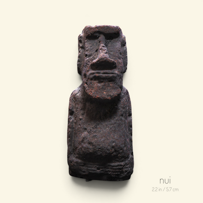 the moai – nui, approx. 2.2 in / 5.7 cm tall, uggaz