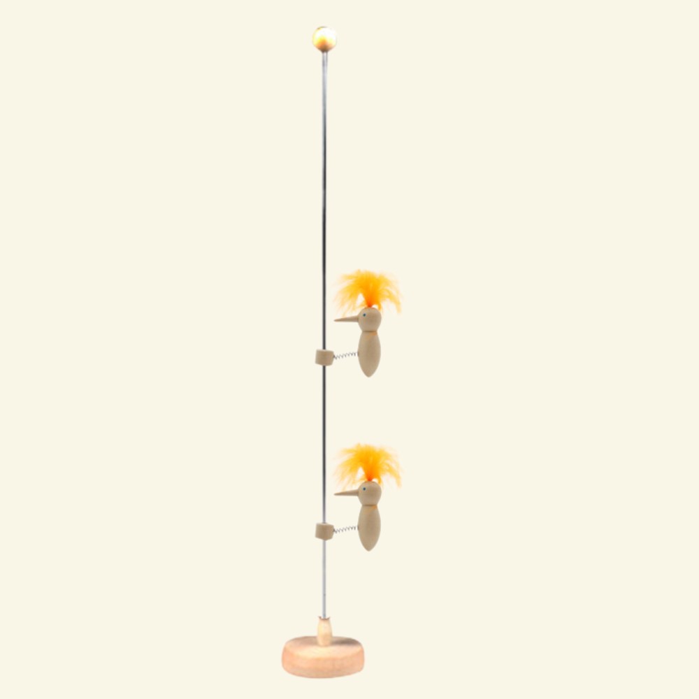 the pecking order – bird shown at the top and partway down the coil, orange feather, uggaz
