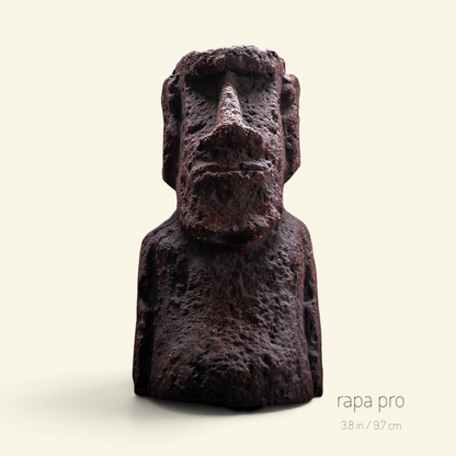 the moai – rapa pro, 3.8 x 2.2 in / 9.7 x 5.5 cm, uggaz