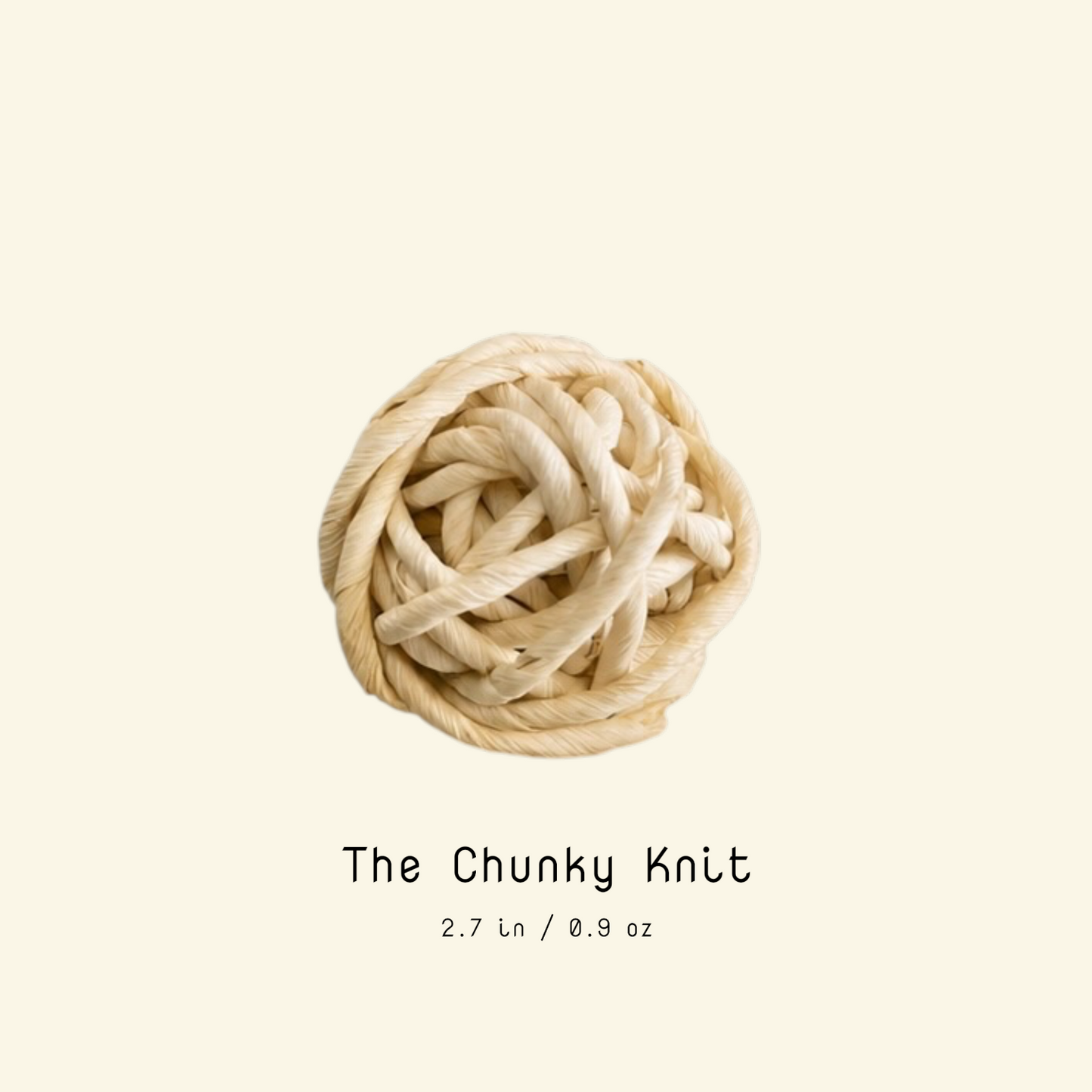 Natural Grass Chew Ball for Dogs