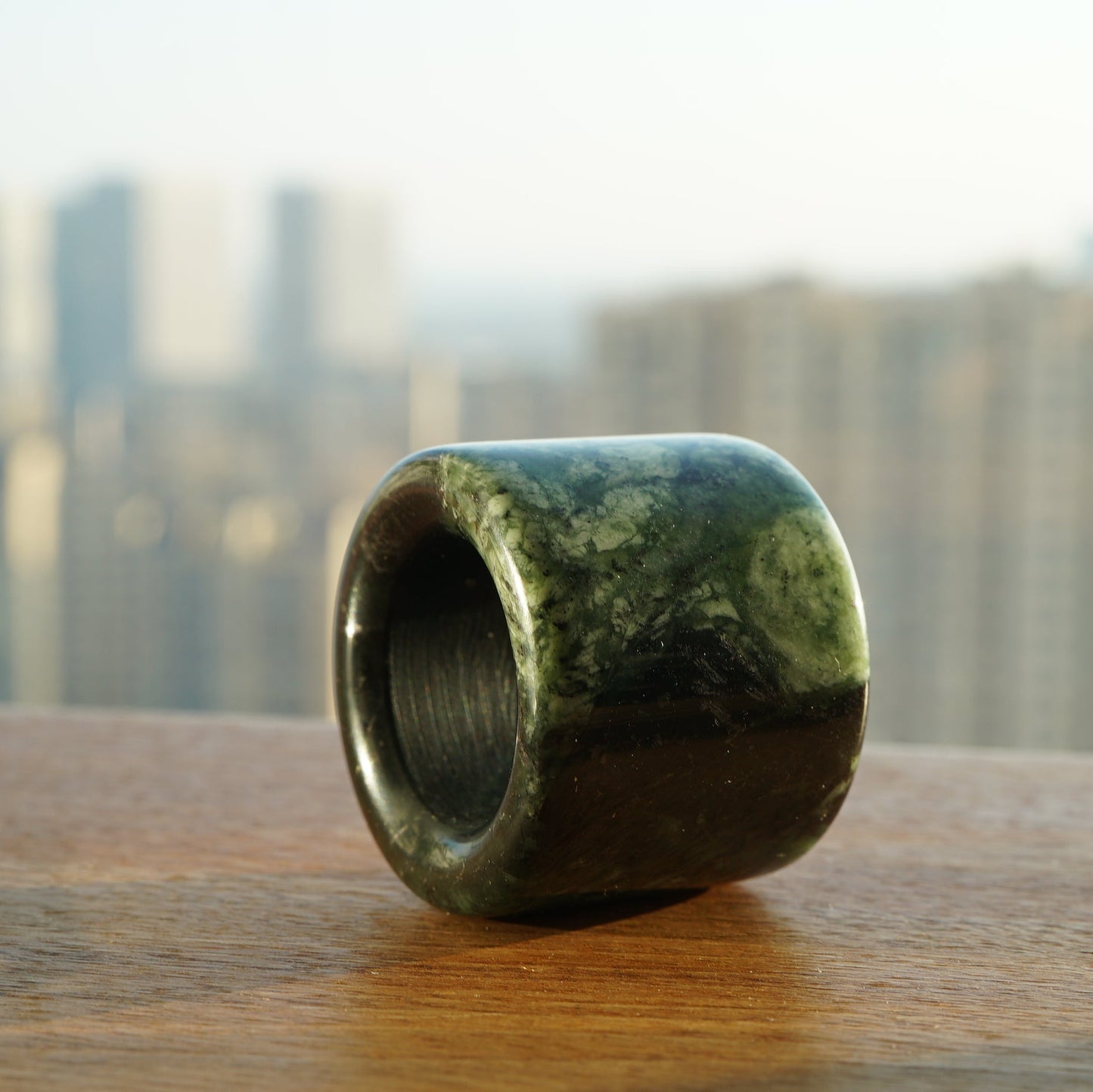 Tibetan Magnetic Serpentine Thumb Ring