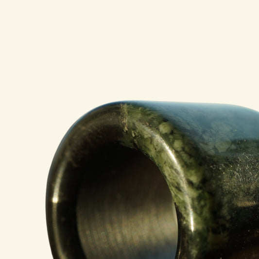 Tibetan Magnetic Serpentine Thumb Ring