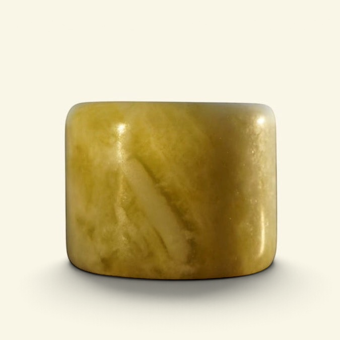 the lantian jade ring – lantian stone thumb ring, detail 1, uggaz