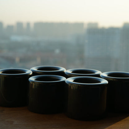 Black Bianstone Thumb Ring