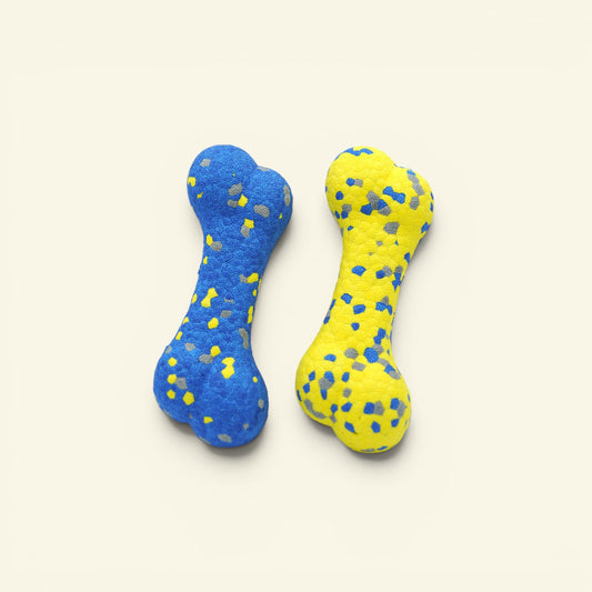 the popcorn bone – etpu foam chew bone for dogs, popcorn texture, uggaz