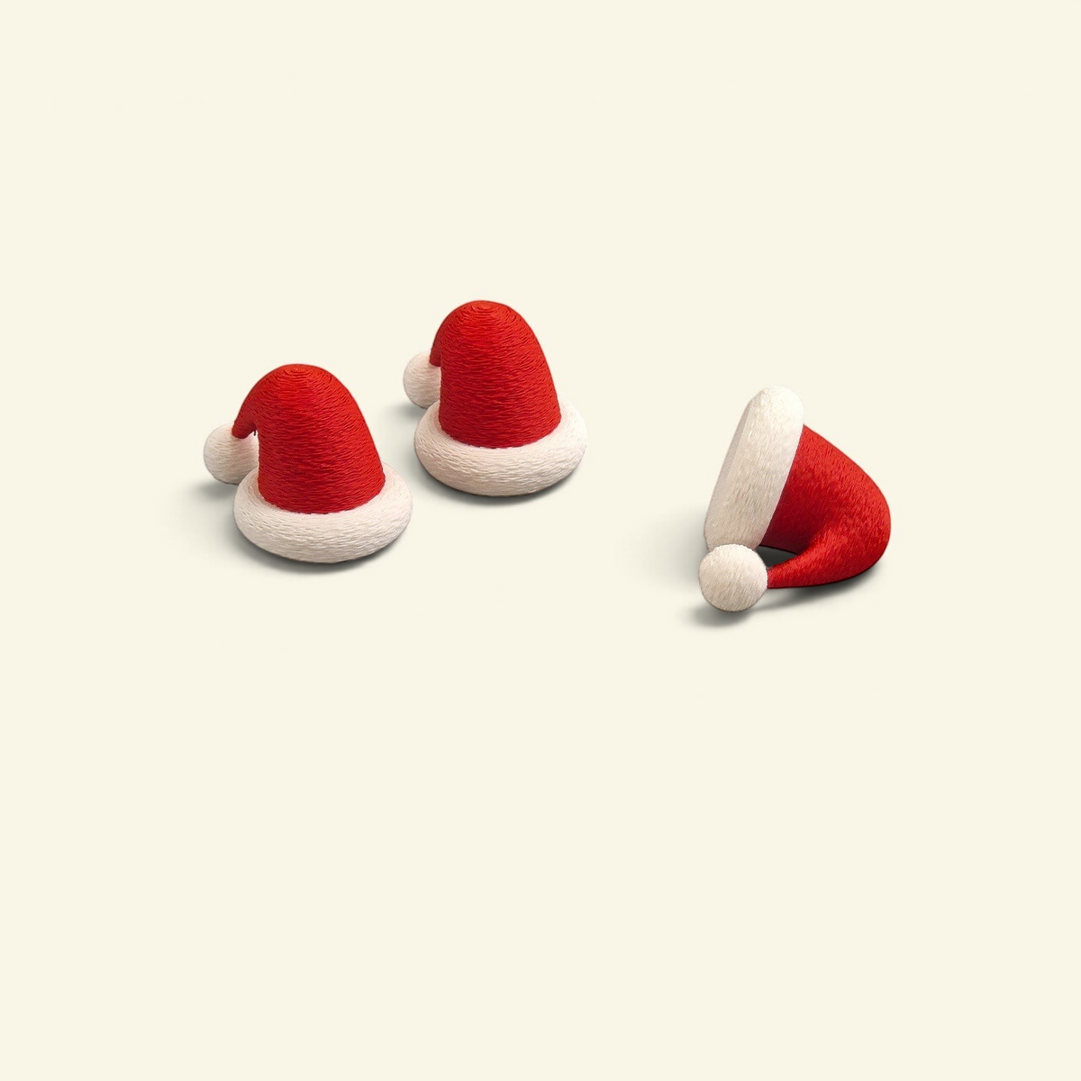 the tiny santa hat – miniature santa hat, detail 2, uggaz