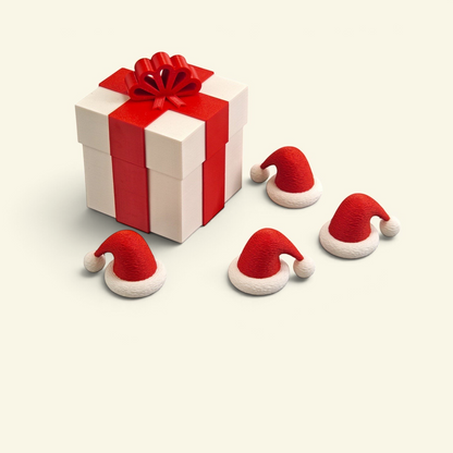 the tiny santa hat – miniature santa hat, detail 3, uggaz