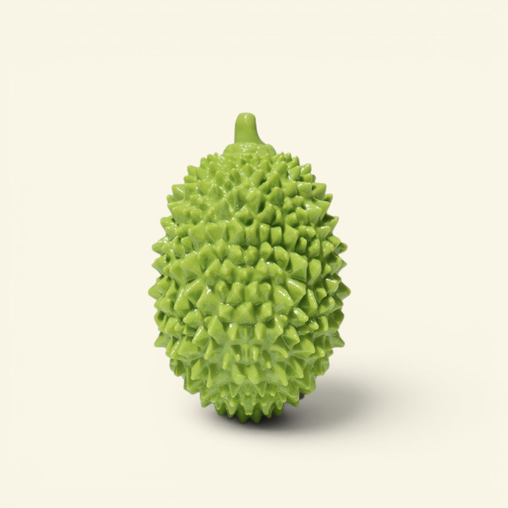 the durian – green, floating tpr chew dog toy, uggaz