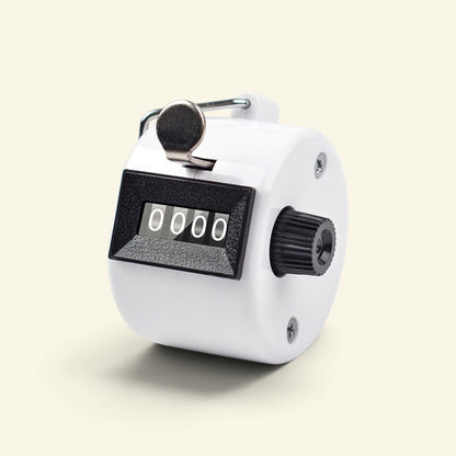 the tally counter – white, mechanical click counter desk toy, uggaz