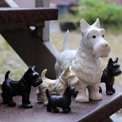 the iron terrier – hand-painted cast iron terrier figurine, detail 1, uggaz