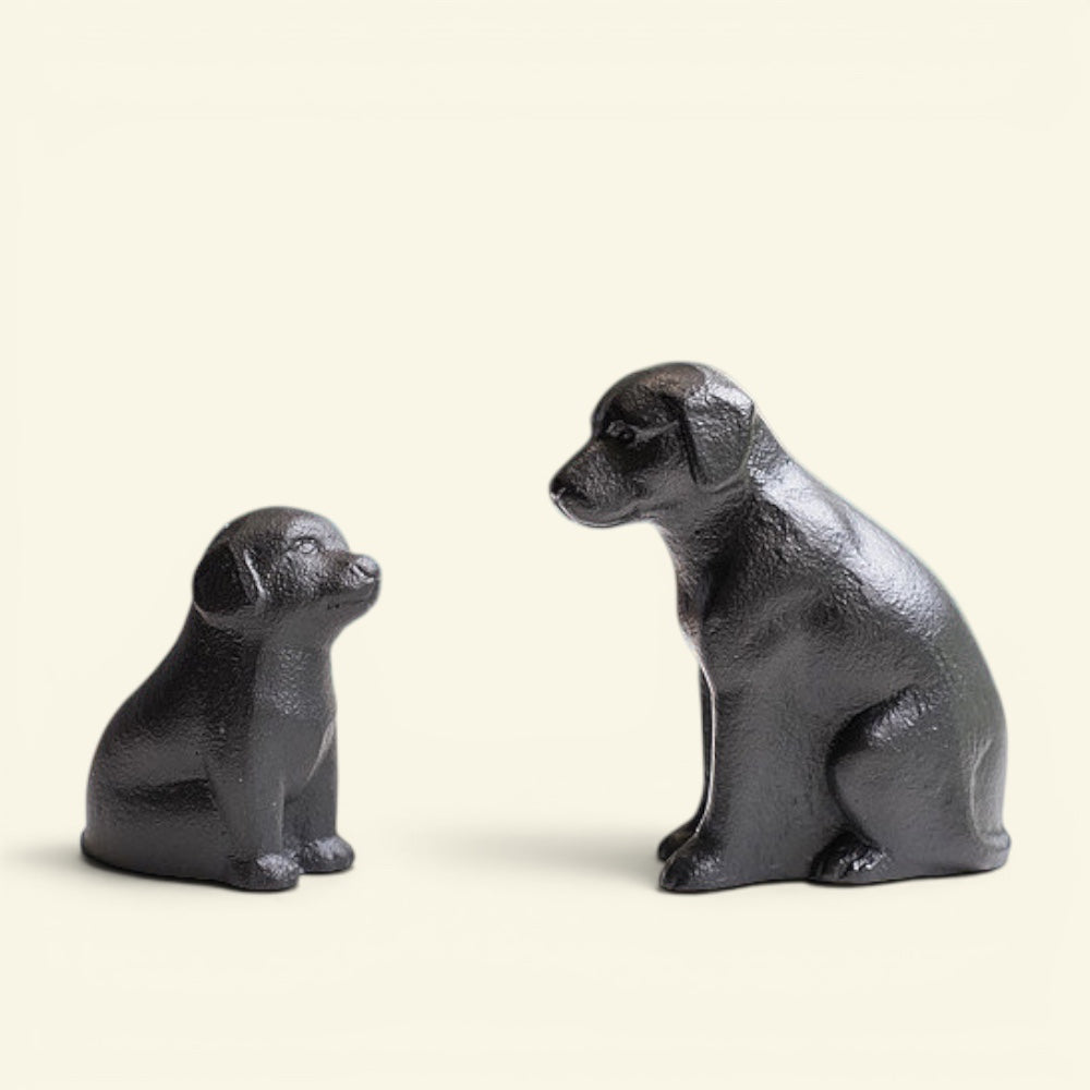 the family dog – both, cast iron nanbu ironware paperweight, uggaz