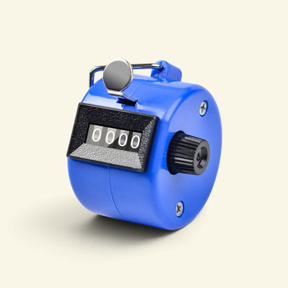 the tally counter – blue, mechanical click counter desk toy, uggaz
