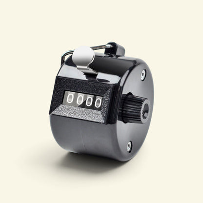 the tally counter – black, mechanical click counter desk toy, uggaz