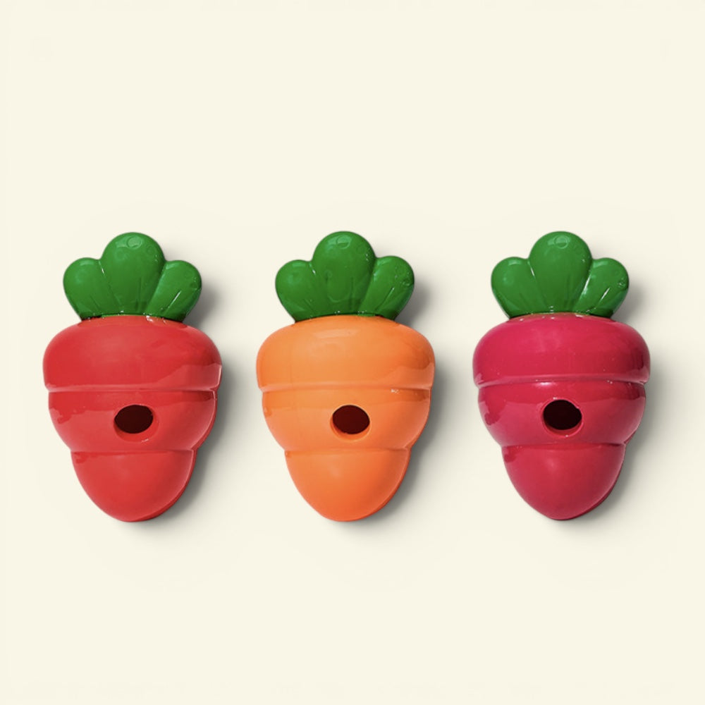 the carrot feeder – tpr treat dispenser dog toy, detail 3, uggaz