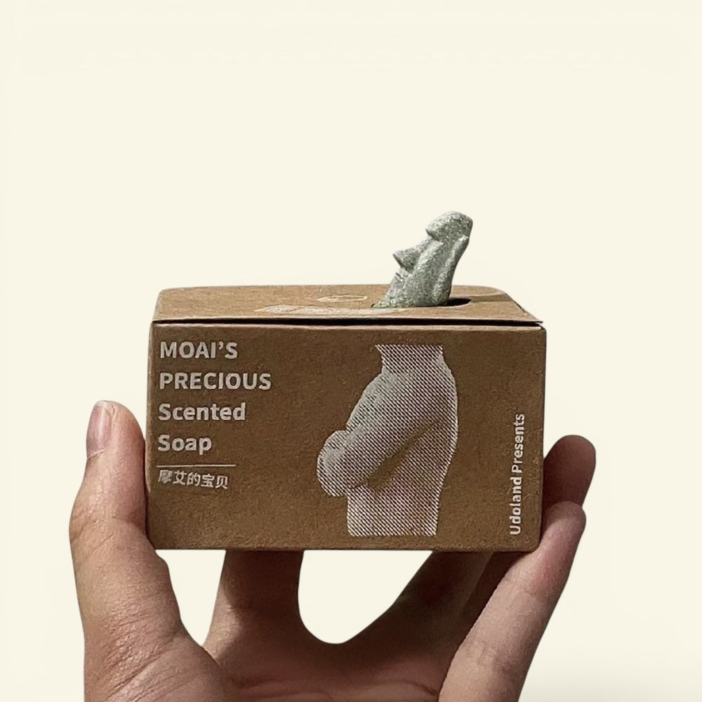the excavation – moai gemstone essential oil soap, uggaz