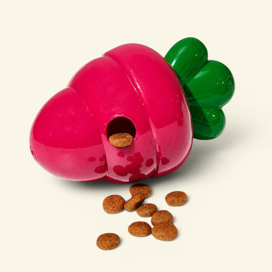 the carrot feeder – tpr treat dispenser dog toy, uggaz