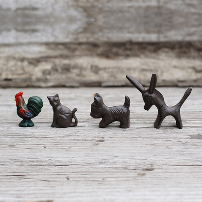 the small weights – cast iron mini animal paperweights, detail 1, uggaz